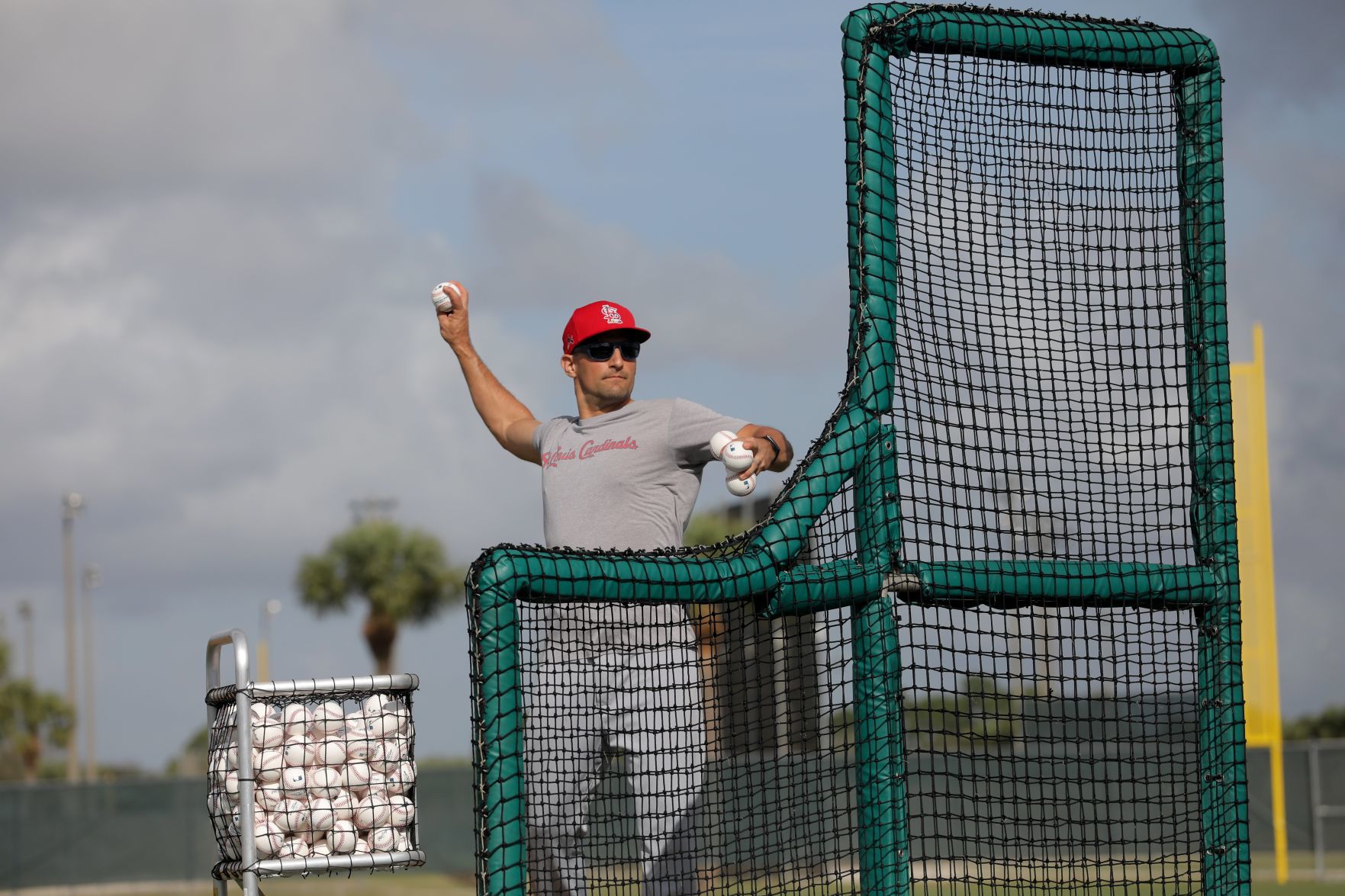 First official workout of Cardinals spring training
